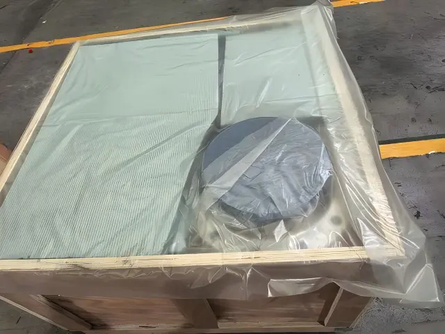 Final packing inspection of industrial metal components