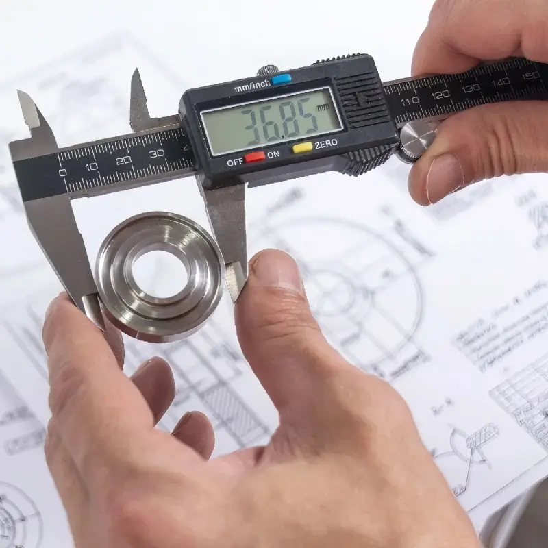 Quality inspection of specialty metal materials and industrial components